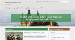 Desktop Screenshot of jaeger-hechingen.de